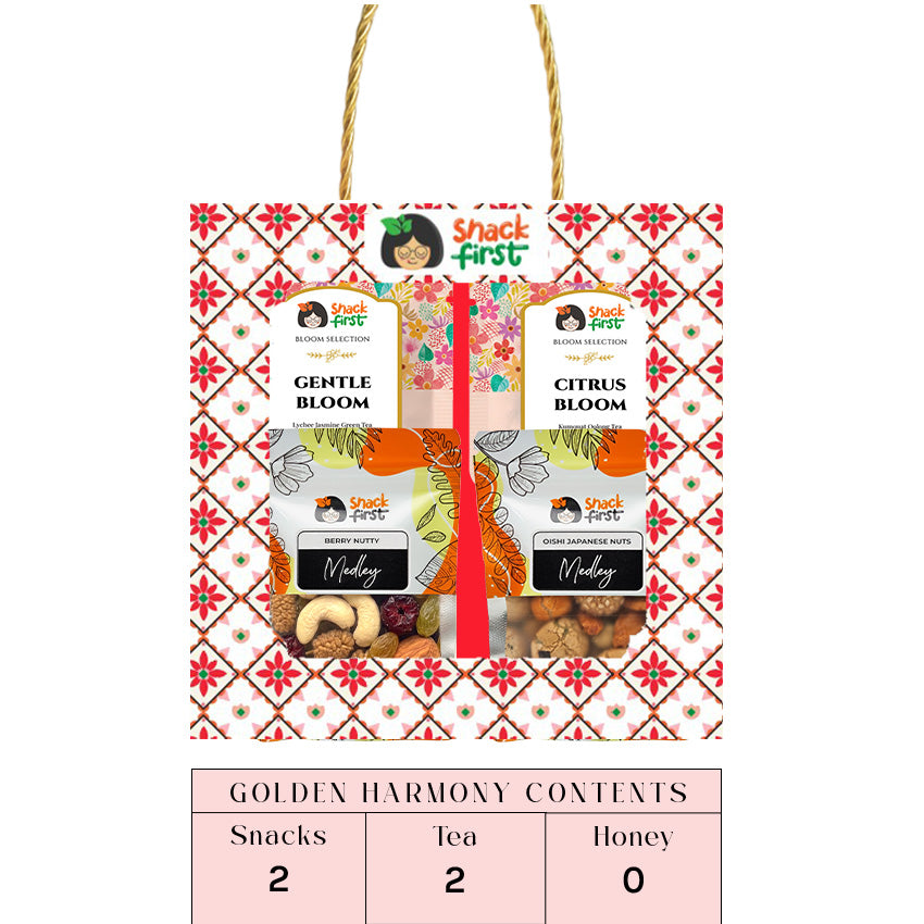 Snacks with Tea and Honey (Golden Glow Gift Sets)