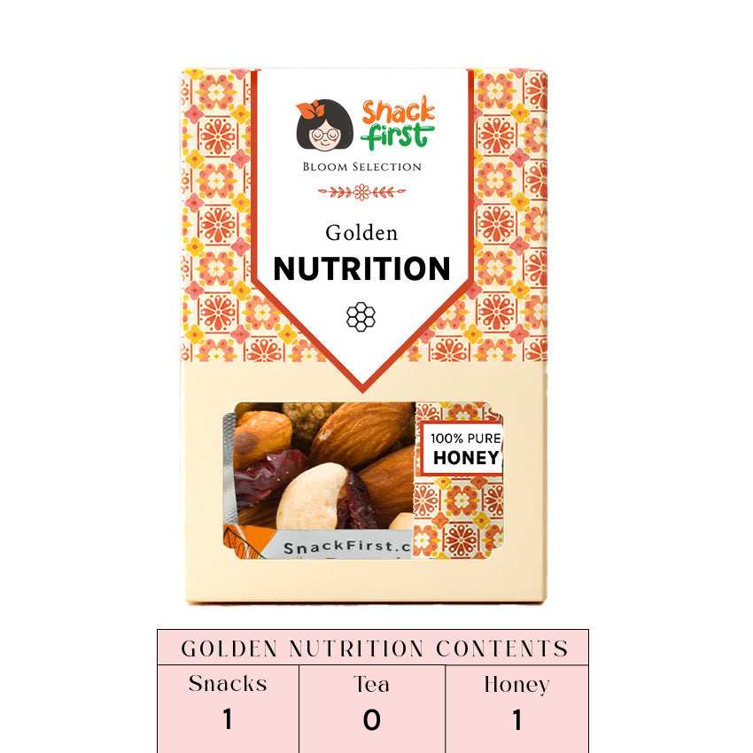 Snacks with Tea and Honey (Golden Divine Glow Gift Sets)