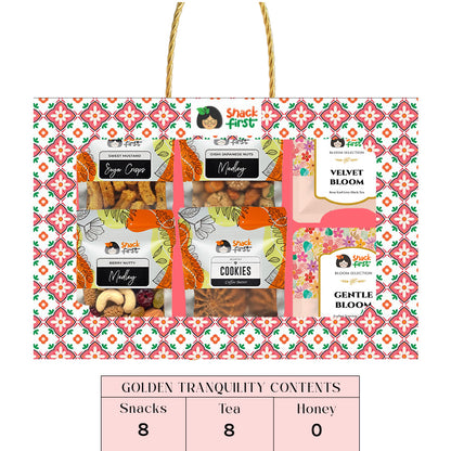 Snacks with Tea and Honey (Golden Glow Gift Sets)