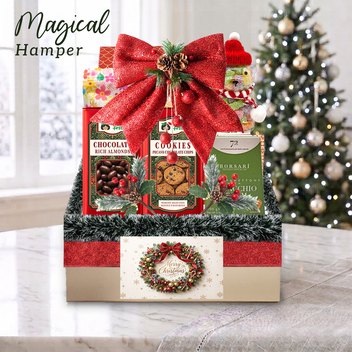 Christmas Bonanza Hampers and Snack Gift Box (Xmas Seasons Greetings 2026)