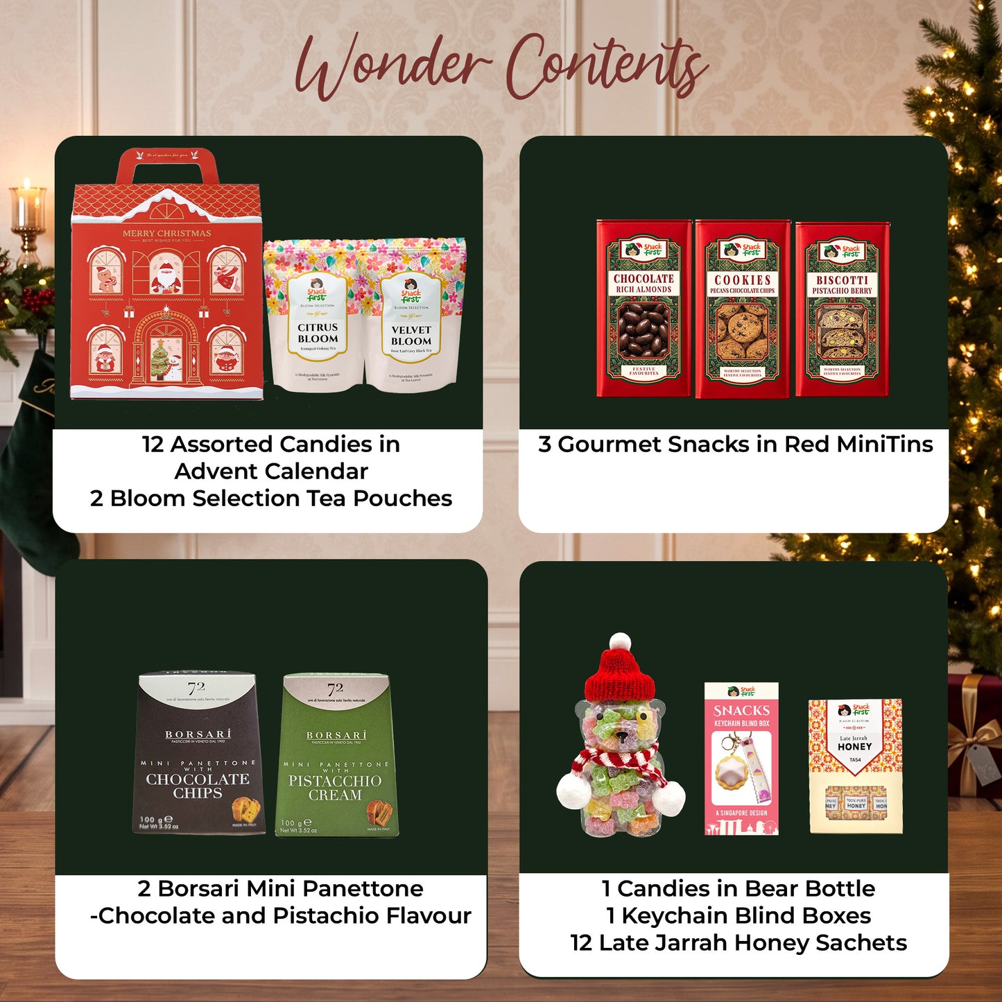 Christmas Bonanza Hampers and Snack Gift Box (Xmas Seasons Greetings 2026)