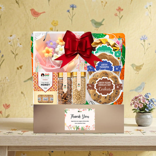 Happy Birthday Bloom Bites Hampers (With Express Shipping)