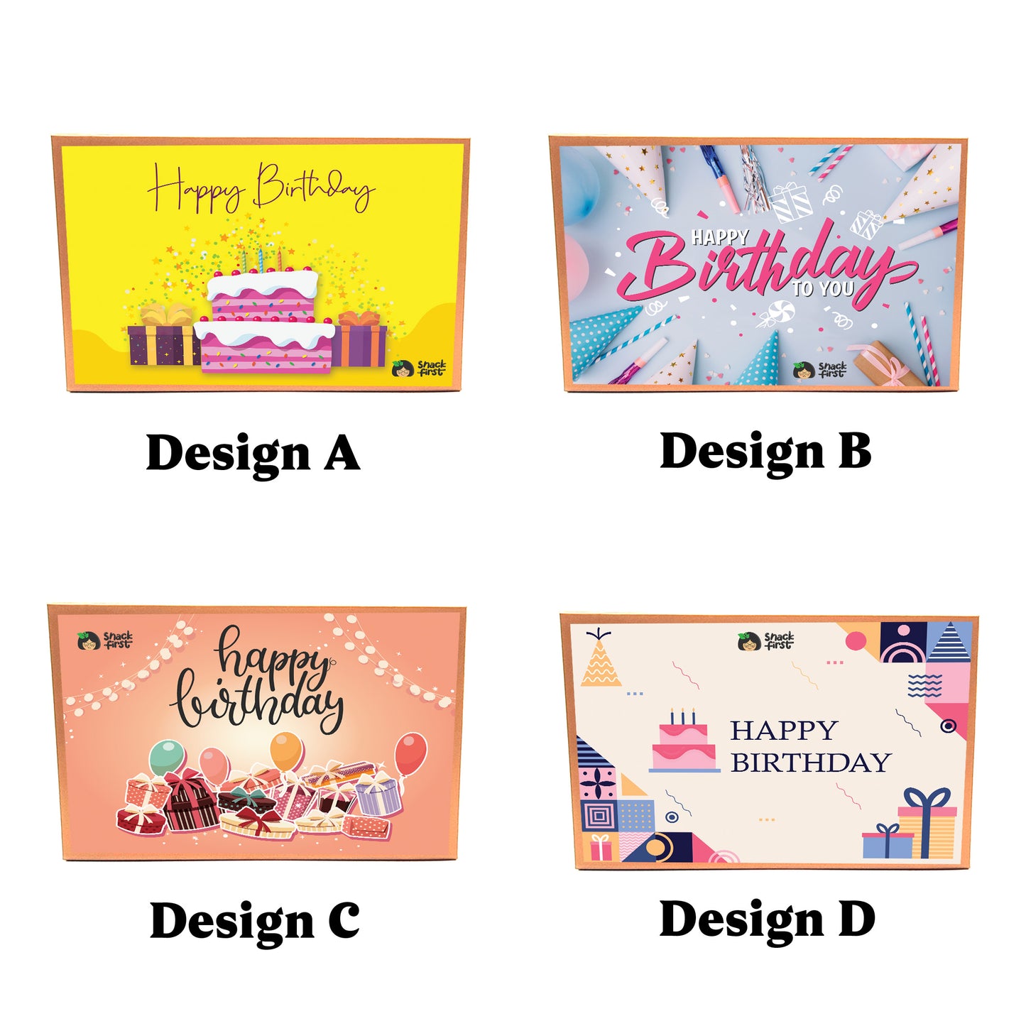 Gourmet Snack Glitter Gift Box