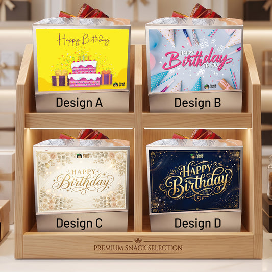 Happy Birthday Bloom Bites Hampers (With Express Shipping)