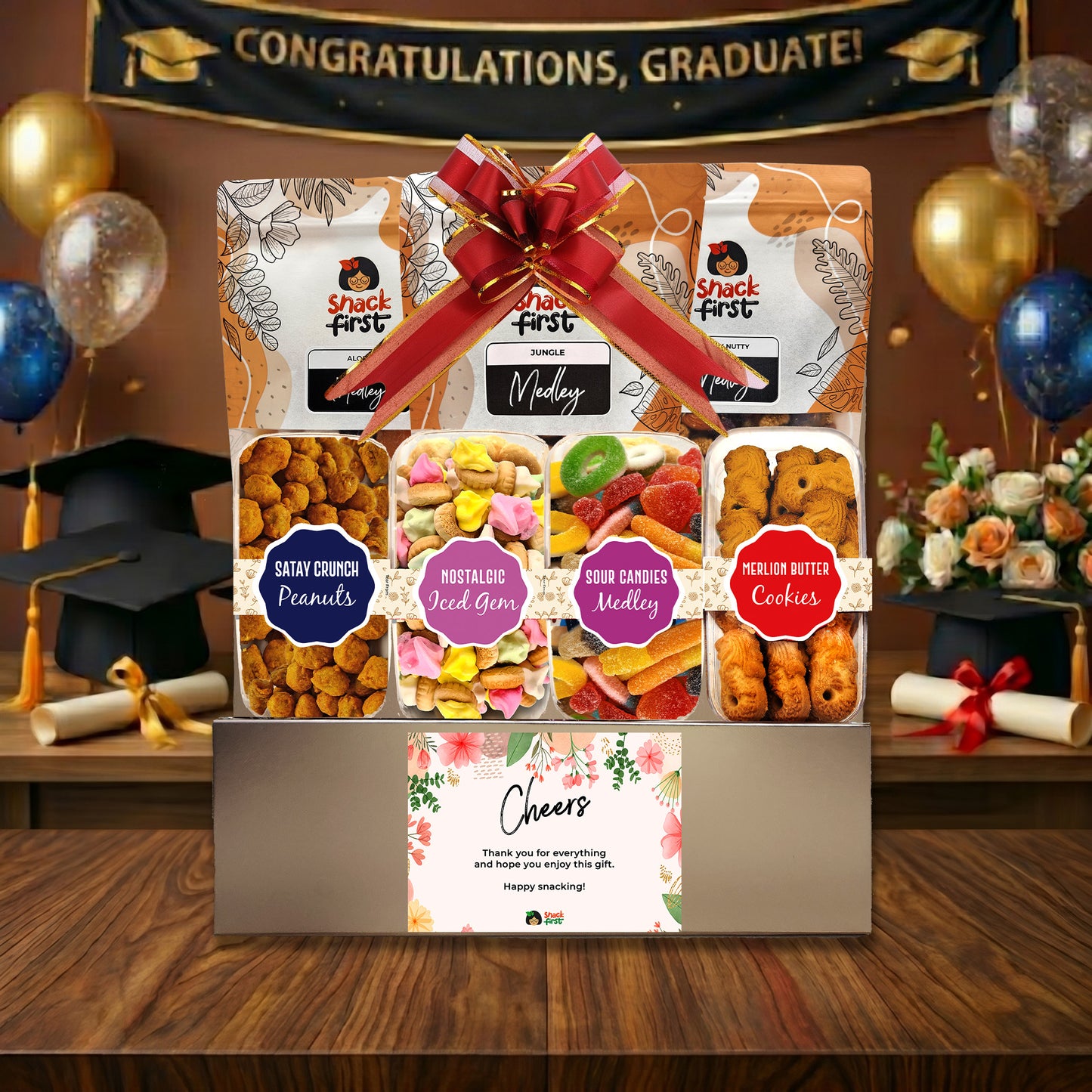 Happy Graduation All Snacks Hampers (With Express Delivery)