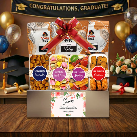 Happy Graduation All Snacks Hampers (With Express Delivery)