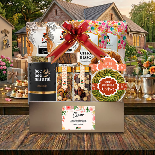 Happy Housewarming Sip & Snack Hampers (With Express Shipping)