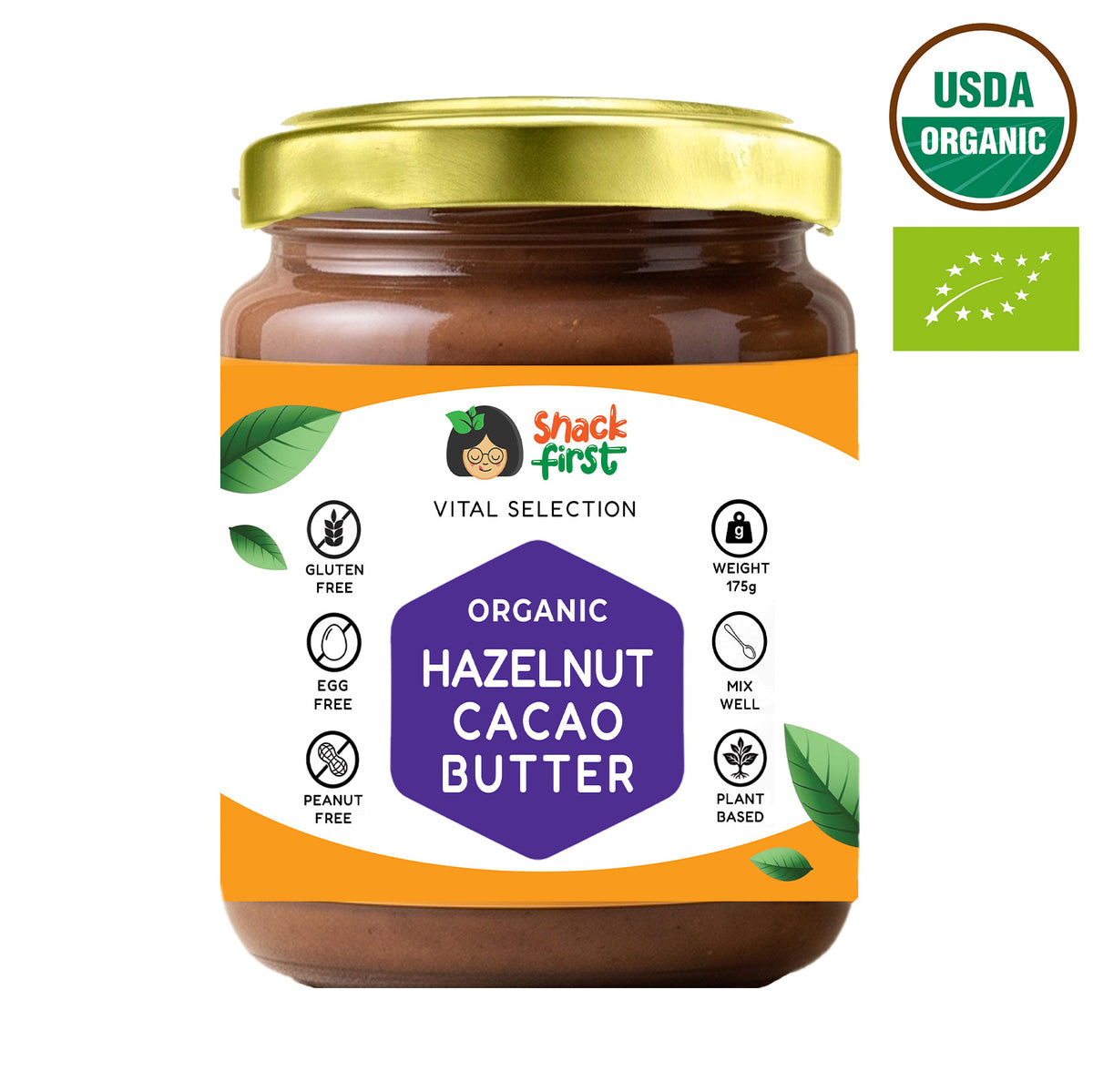 Organic Hazelnut Cacao Butter