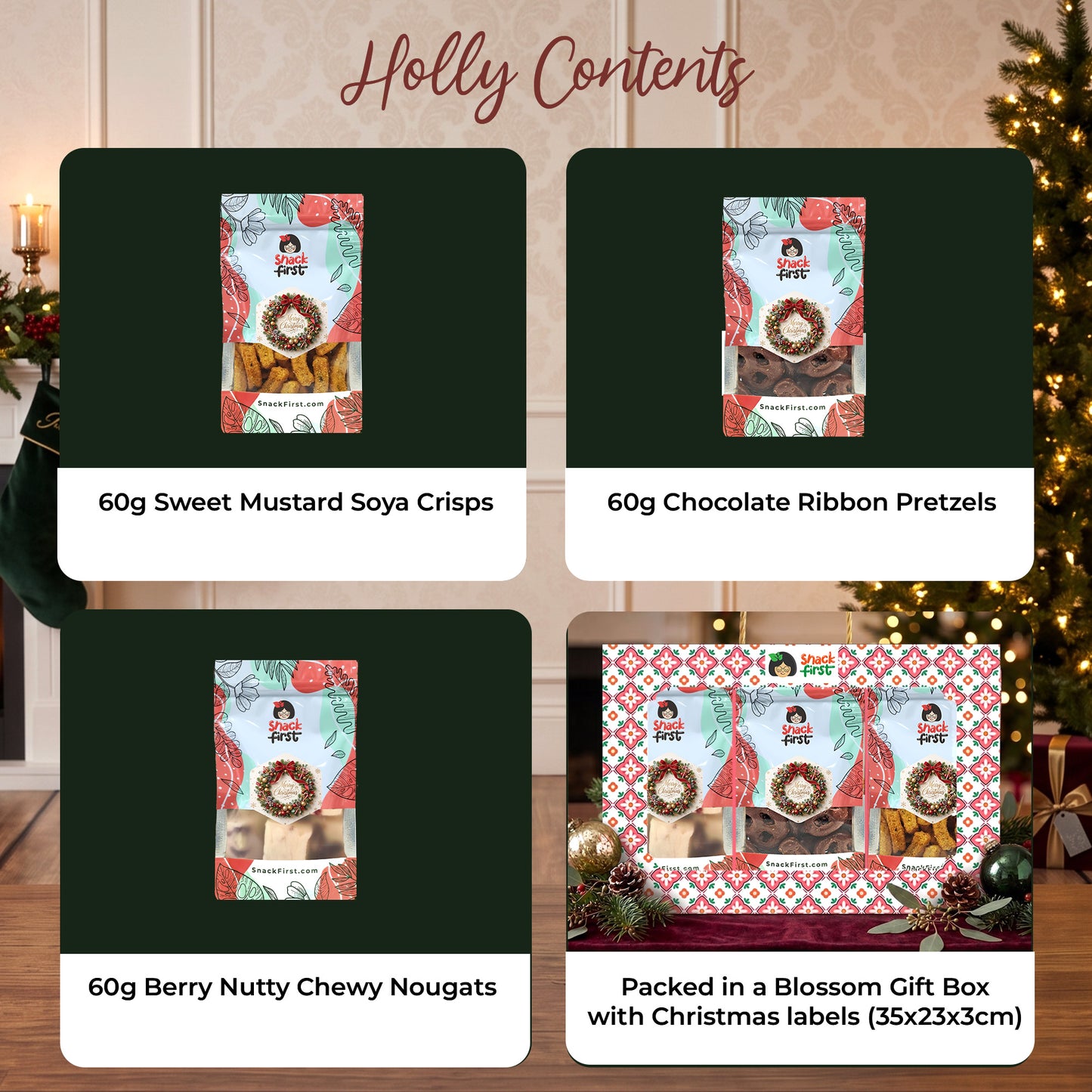 Christmas Bonanza Hampers and Snack Gift Box (Xmas Seasons Greetings 2026)