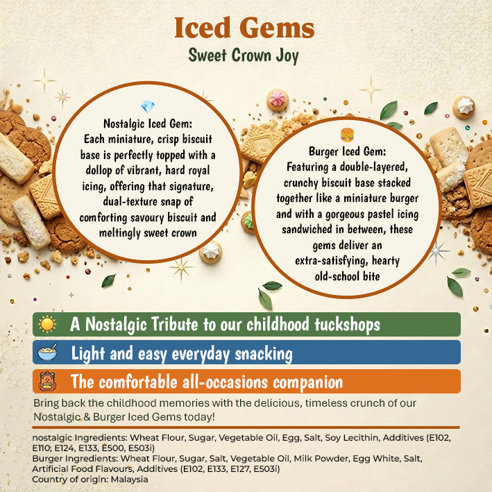 Burger Iced Gem