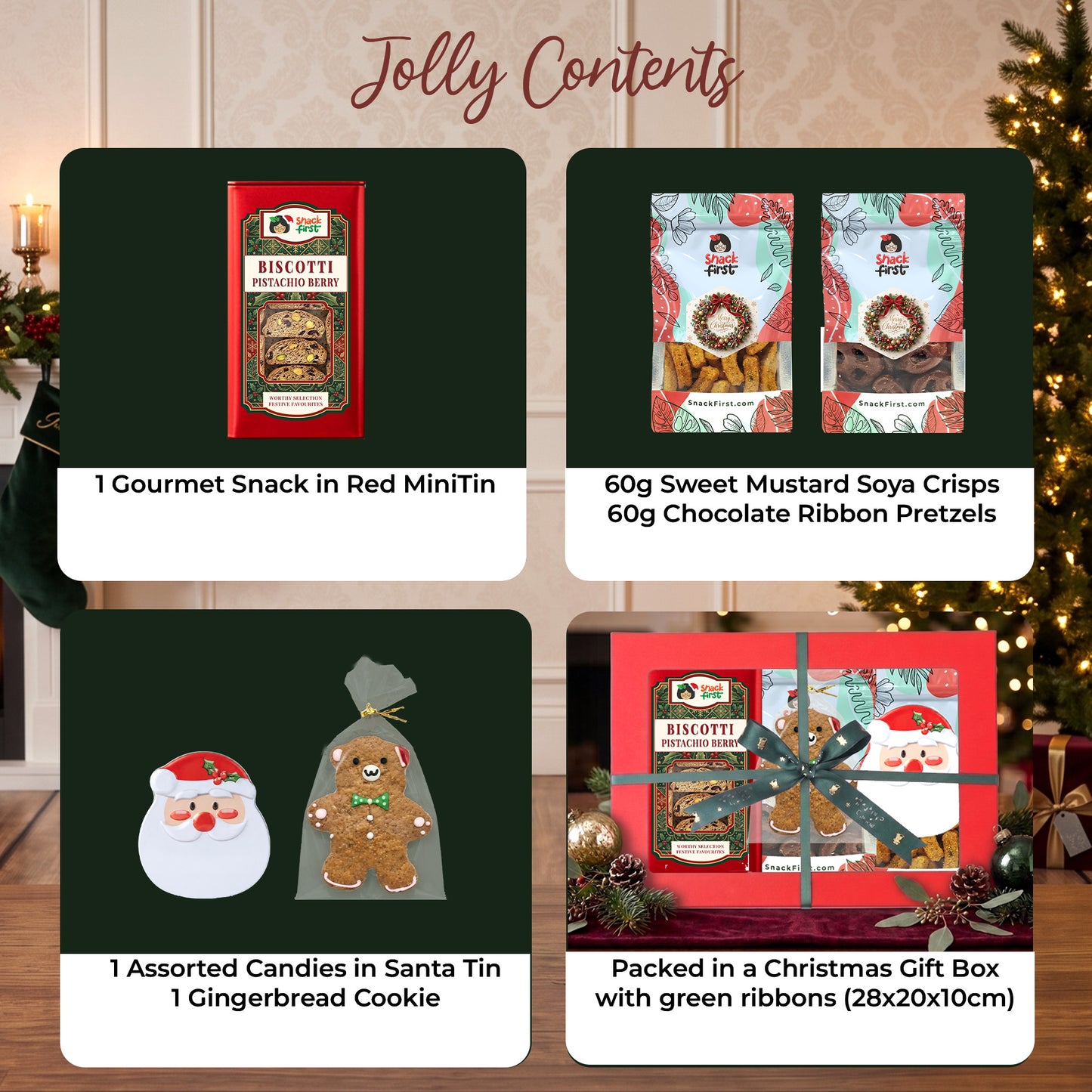 Christmas Bonanza Hampers and Snack Gift Box (Xmas Seasons Greetings 2026)