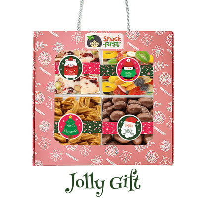 圣诞礼篮和闪光礼品零食盒（2024 年圣诞节）