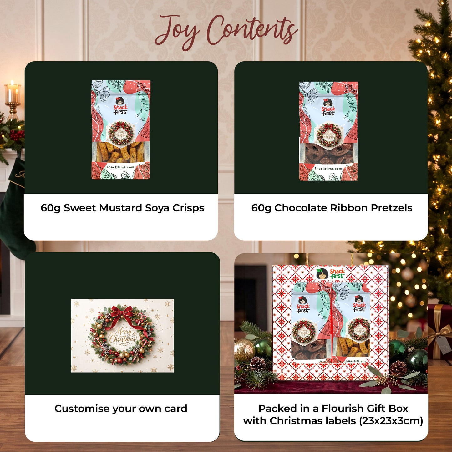 Christmas Bonanza Hampers and Snack Gift Box (Xmas Seasons Greetings 2026)