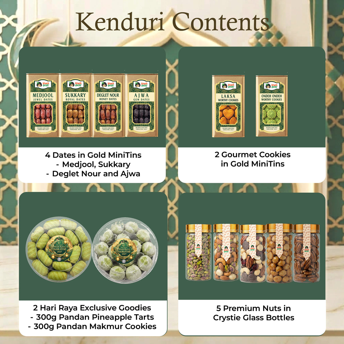 Selamat Hari Raya Aidilfitri Gift Snack Gift Box & Hamper (Ramadan 2027)