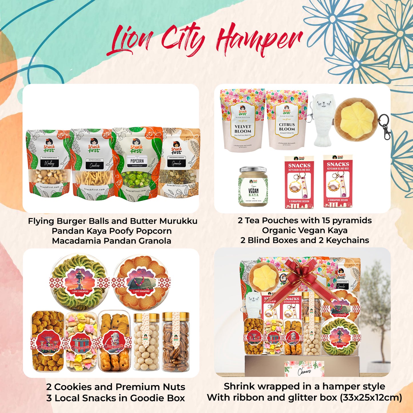 SingaPlay Snack + Toy Singapore Theme Gift Sets and Hampers