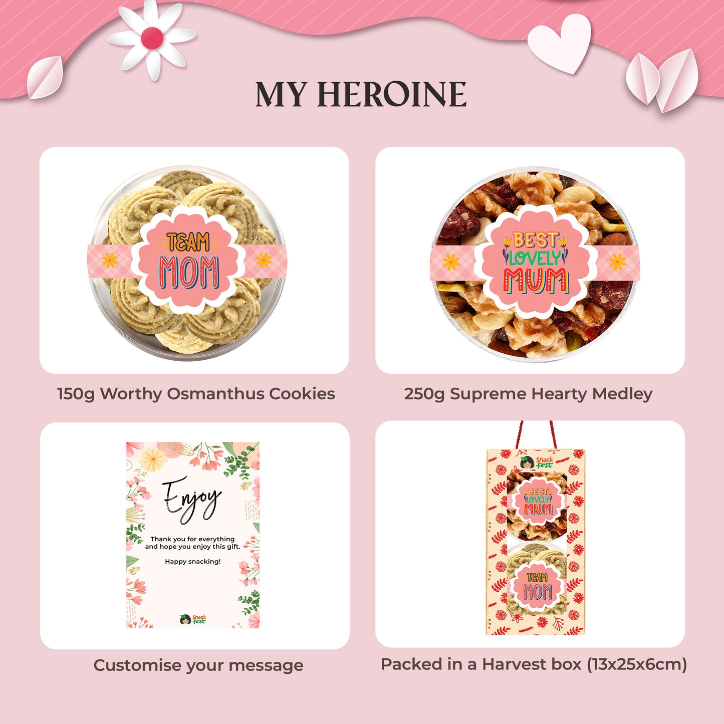 I Love Mommy Snack Gift Box (Mothers' Day 2026)