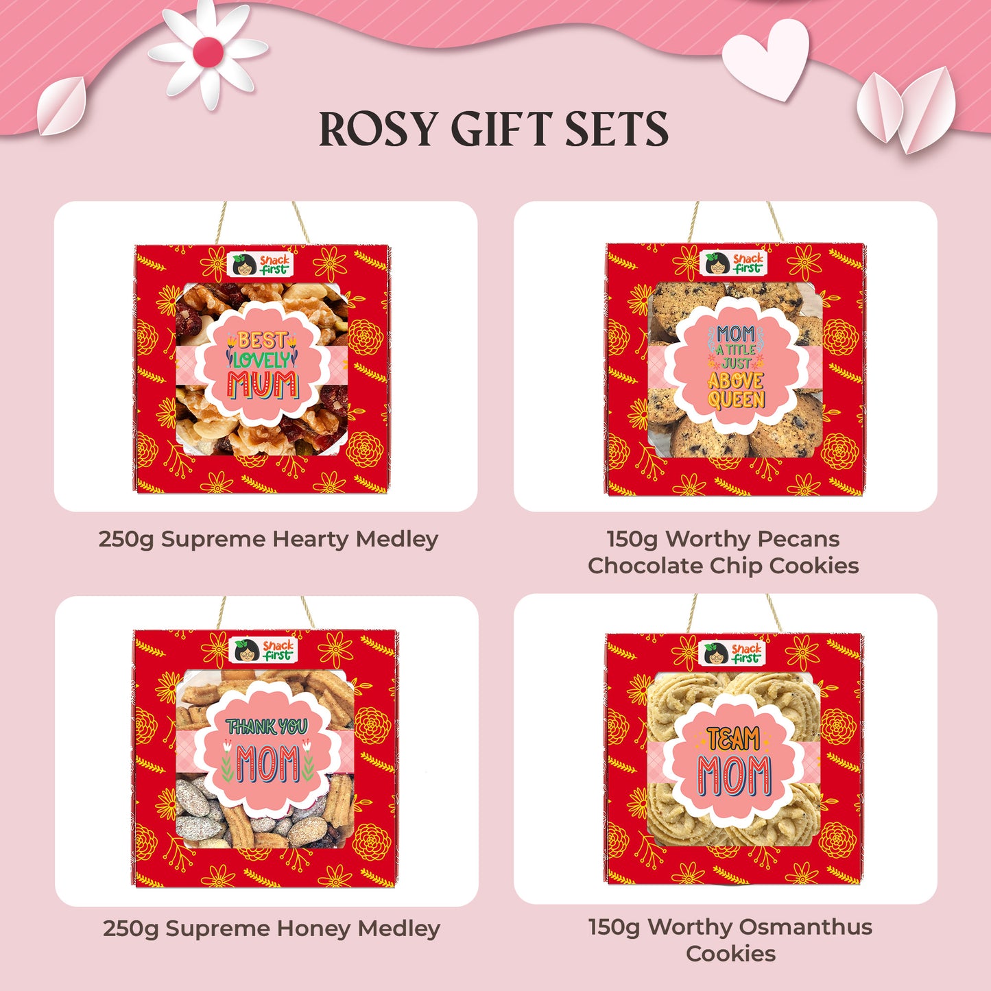 I Love Mommy Snack Gift Box (Mothers' Day 2026)