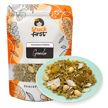 Organic Pandan Kaya Granola (Base/Macadamia)