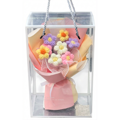 Knitted Crochet Flowers