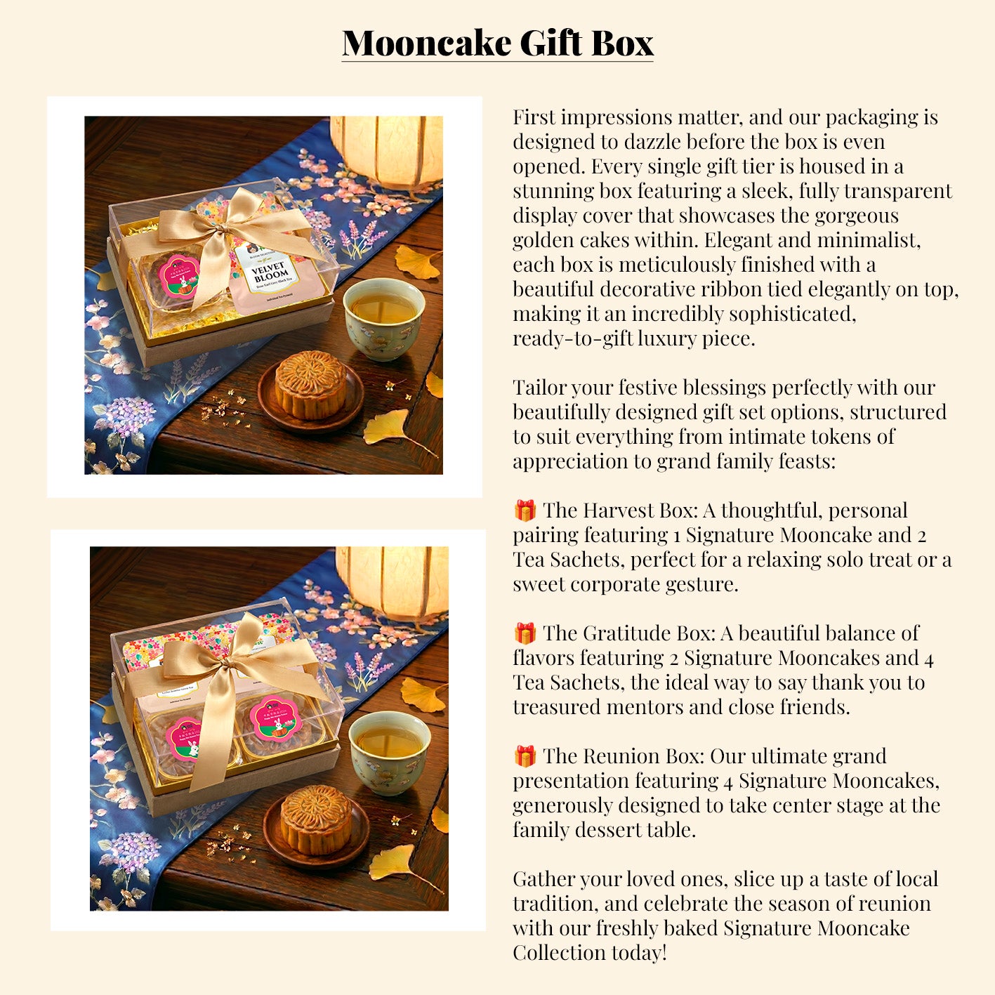 Signature Mooncakes Snack Box (Mid Autumn Festival 2026)