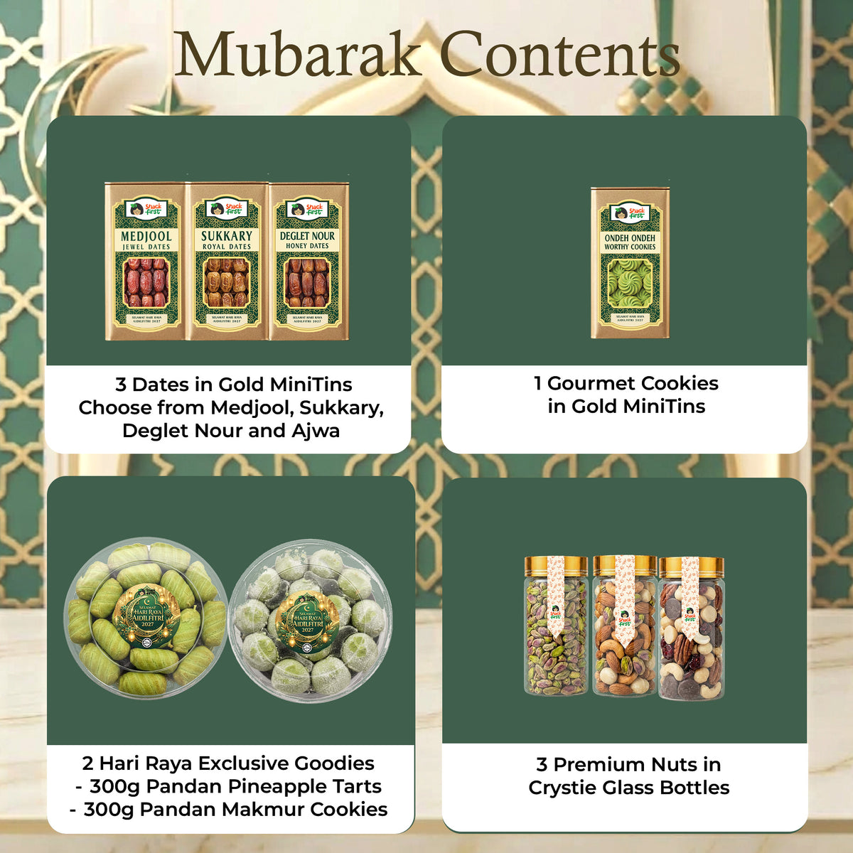 Selamat Hari Raya Aidilfitri Gift Snack Gift Box & Hamper (Ramadan 2027)