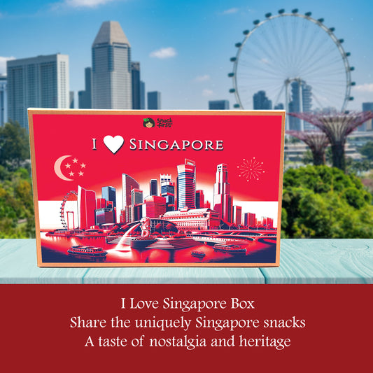 I Love Singapore Glitter Gift Snack Box (NDP 2024)