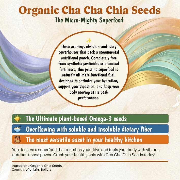 Organic Cha Cha Chia Seeds