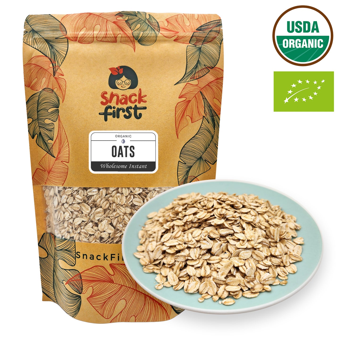 Organic Wholesome Oats (Instant/Rolled)
