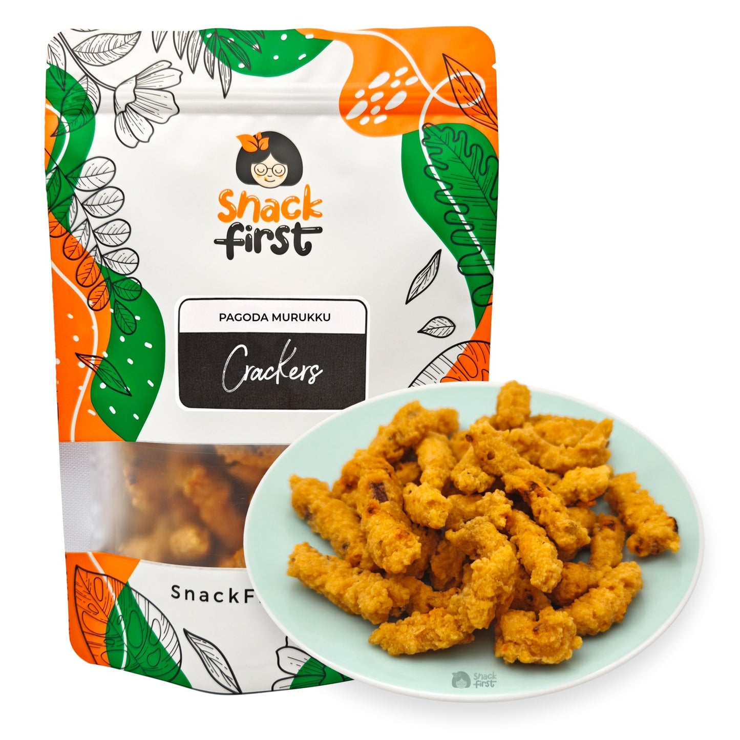 Pagoda Murukku Crackers (Deepavali Specials)