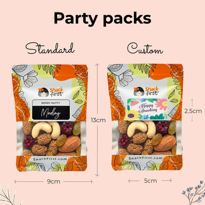 Wedding Favours Snack Party Packs & Honey Bitsie Jars