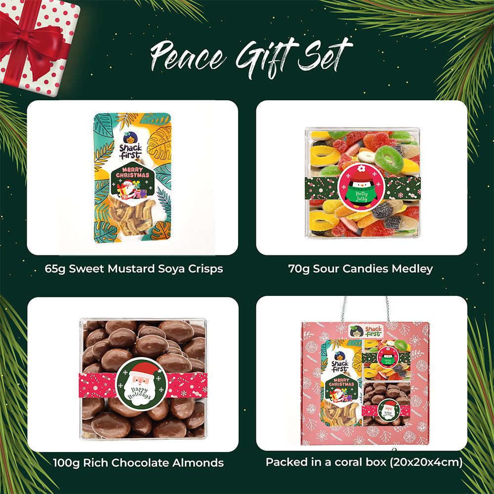 圣诞礼篮和闪光礼品零食盒（2024 年圣诞节）