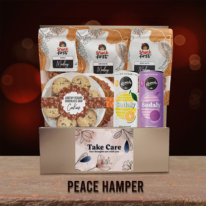 Condolences Sympathy Snack Hampers (With Express Shipping)