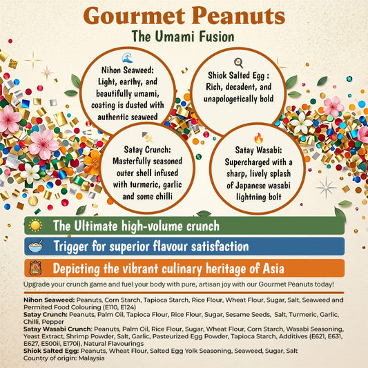 Nihon Seaweed Peanuts