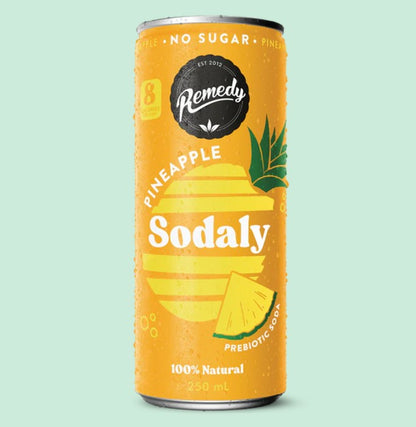 Sodaly Prebiotic Soda x 250ml cans