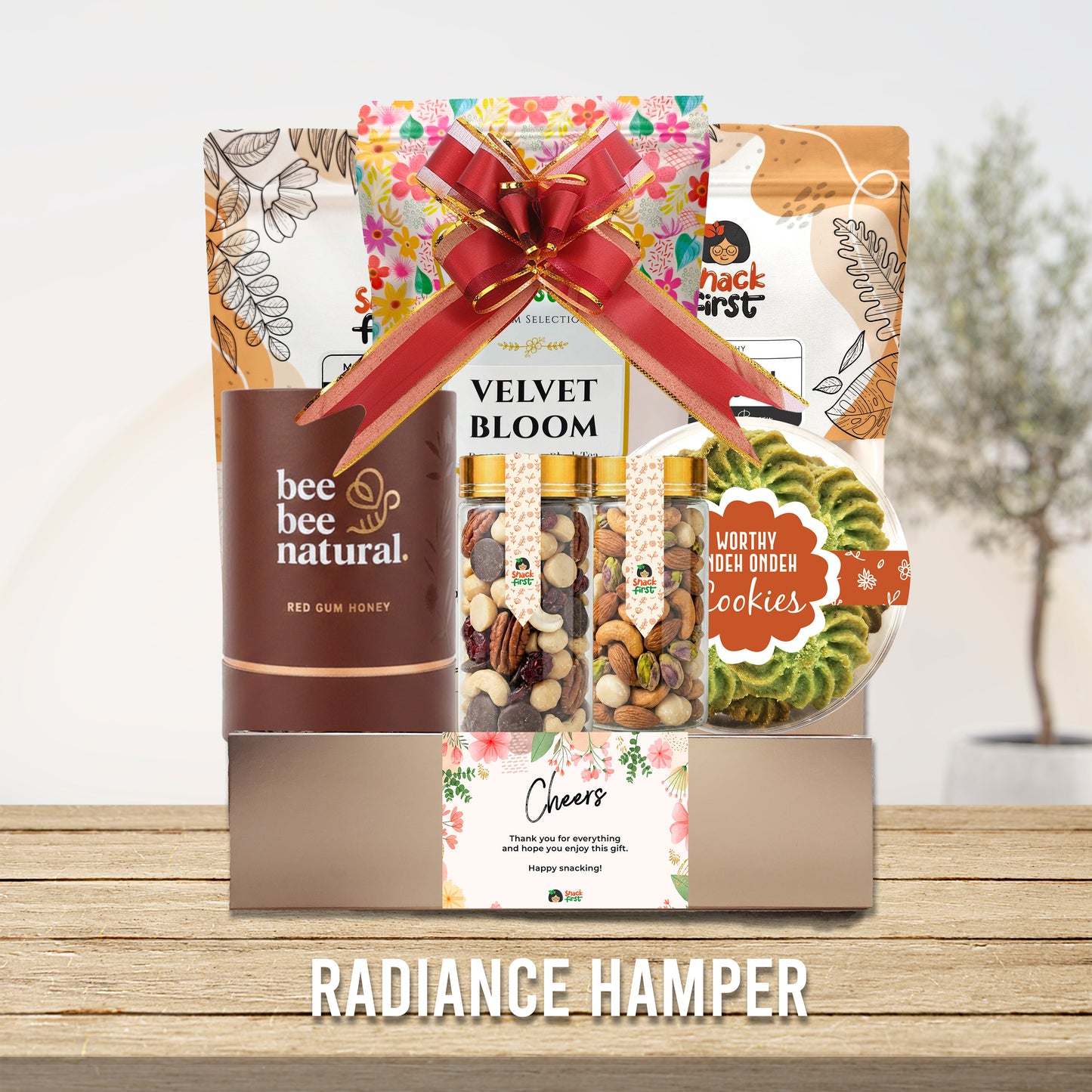 定制闪光礼品零食盒