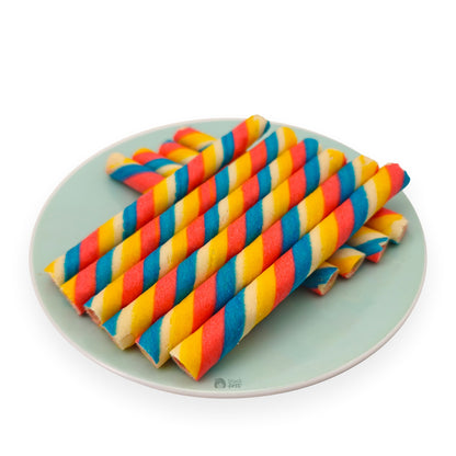 Rainbow Strawberry Rolls
