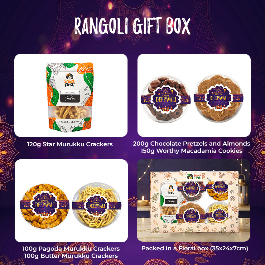 Happy Deepavali Snack Gift Box and Hampers (Diwali 2026)