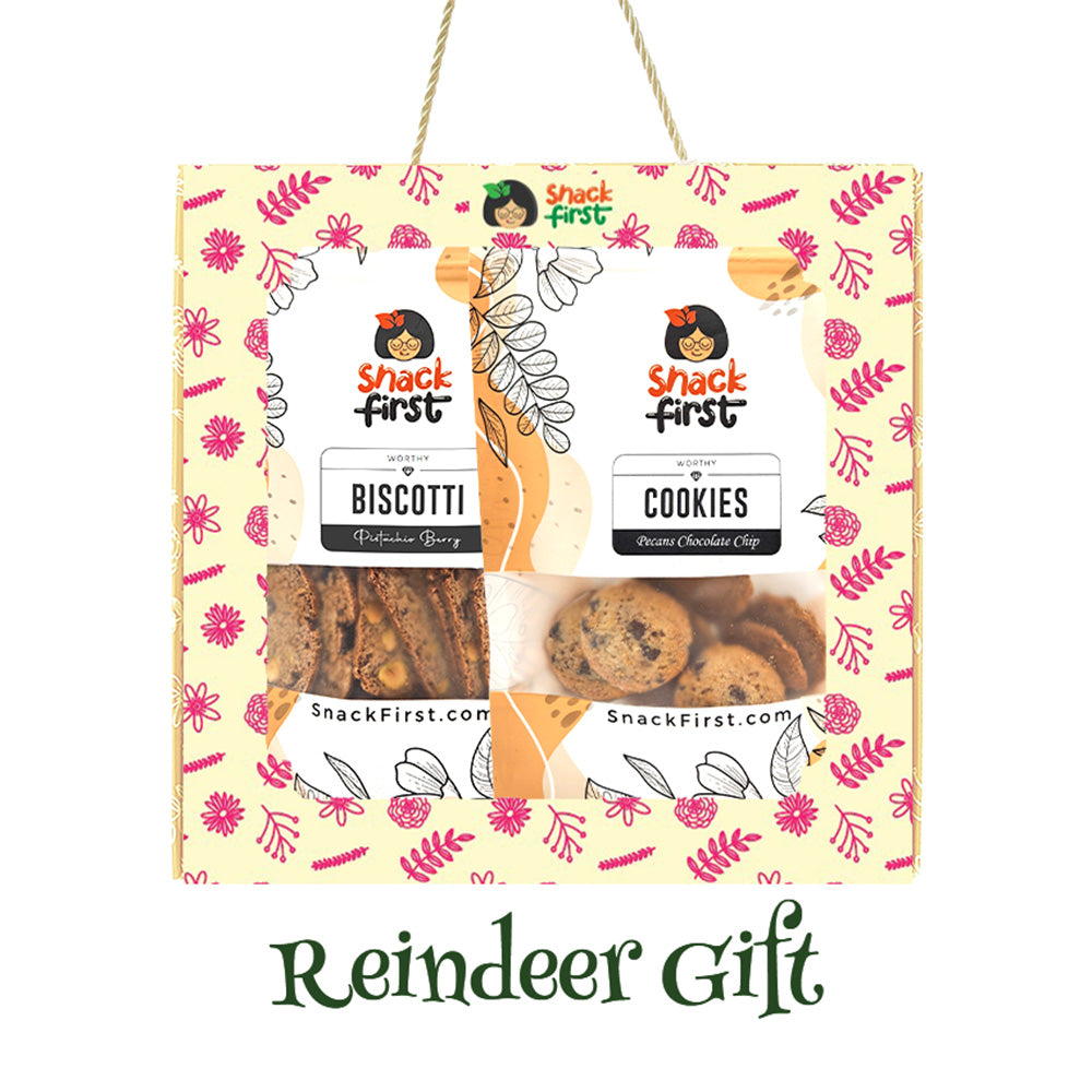 圣诞礼篮和闪光礼品零食盒（2024 年圣诞节）