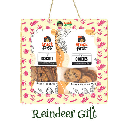 圣诞礼篮和闪光礼品零食盒（2024 年圣诞节）