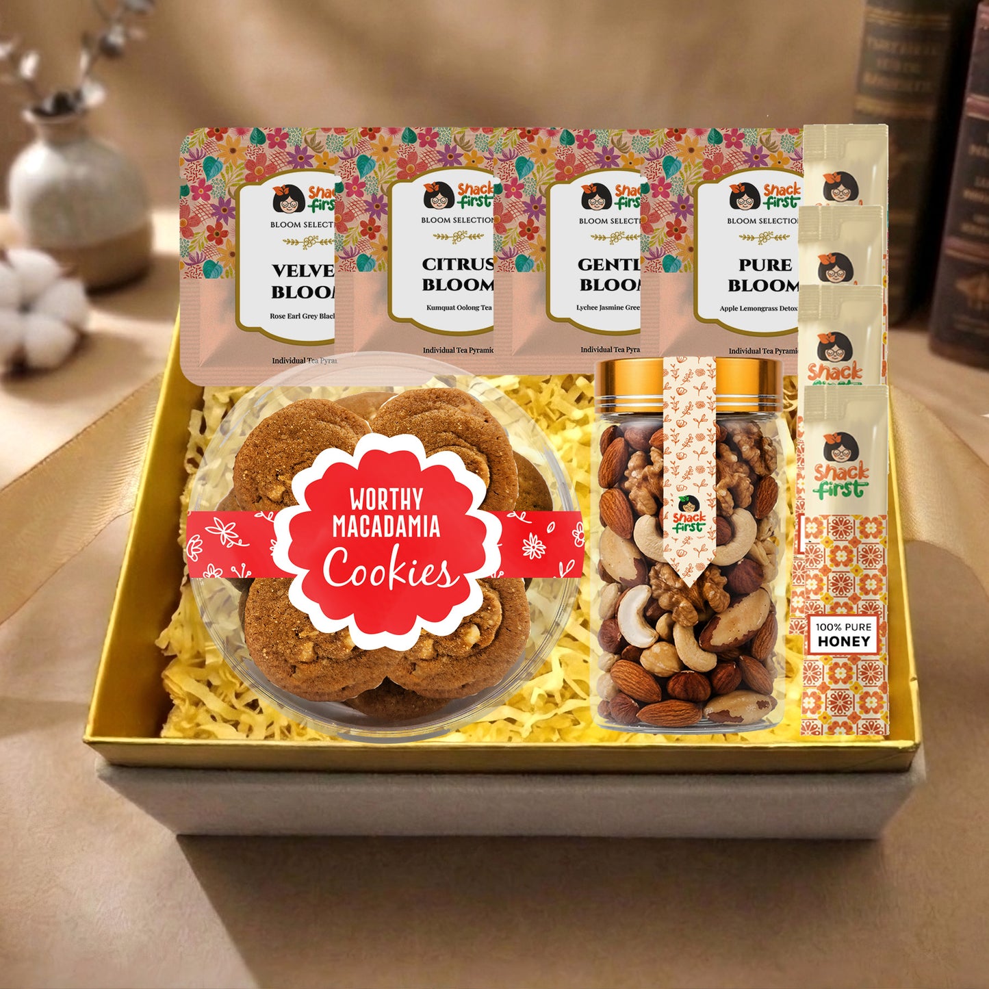Mothers' Day Signature Snack Gift Box & Bloom Bites Hamper (2026)