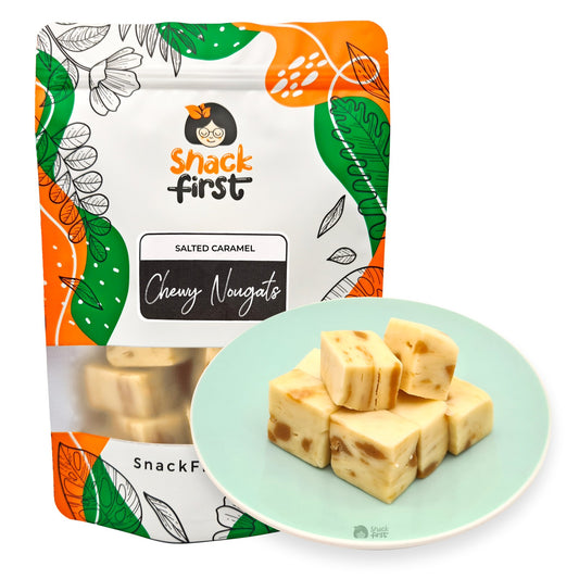 Salted Caramel Chewy Nougats