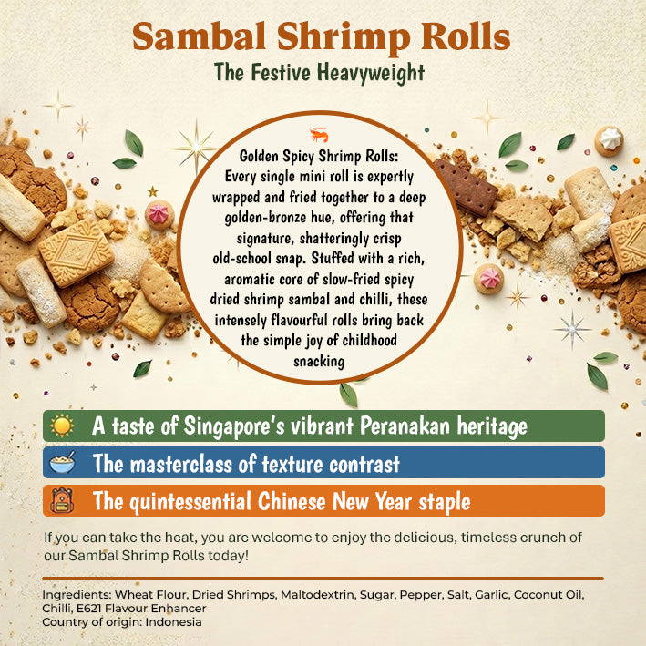 Sambal Shrimp Rolls (Hae Bi Hiam)