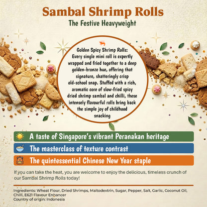 Sambal Shrimp Rolls (Hae Bi Hiam)