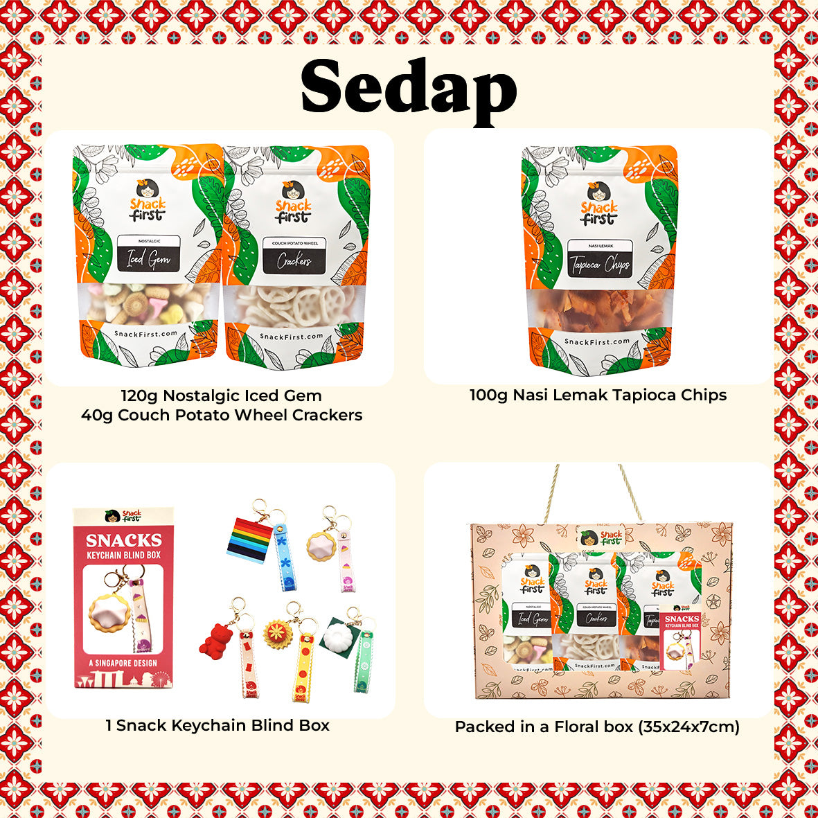 SingaPlay Snack + Toy Singapore Theme Gift Sets and Hampers