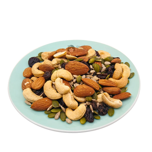 Seedy Trail Medley (Almonds, Cashews, Raisins, Sunflower Seeds, Pumpkin Seeds)