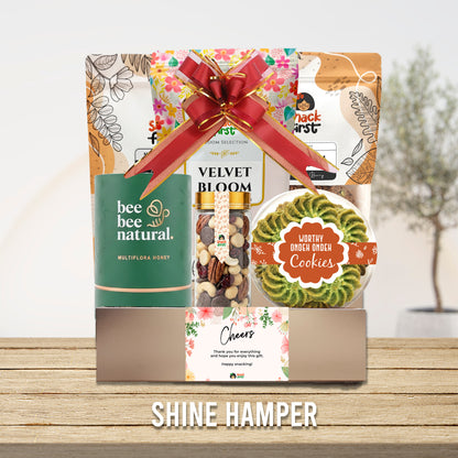 定制闪光礼品零食盒