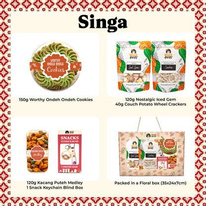 SingaPlay Snack + Toy Singapore Theme Gift Sets and Hampers