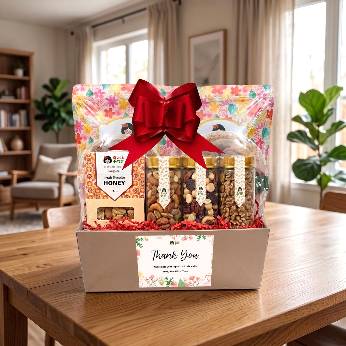 Thank You Sip & Snack Hampers (With Express Shipping)