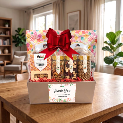 Thank You Sip & Snack Hampers (With Express Shipping)