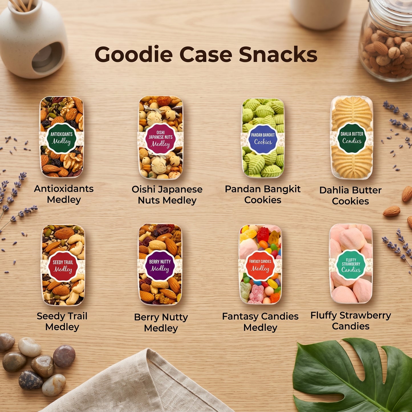 Snacks in Goodie Case